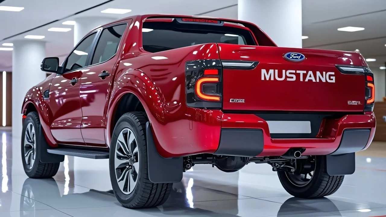 Ford Mustang Pickup Truck 2026: Diseño Muscle Único, Potencia Extrema y Versatilidad en Pickup Deportiva